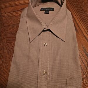 Men's Tan Dress Shirt